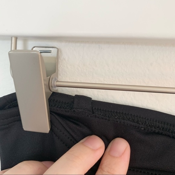 Carmen Marc Valvo Cutout-side Bandeau Swimsuit in black size 6 - Picture 7 of 8